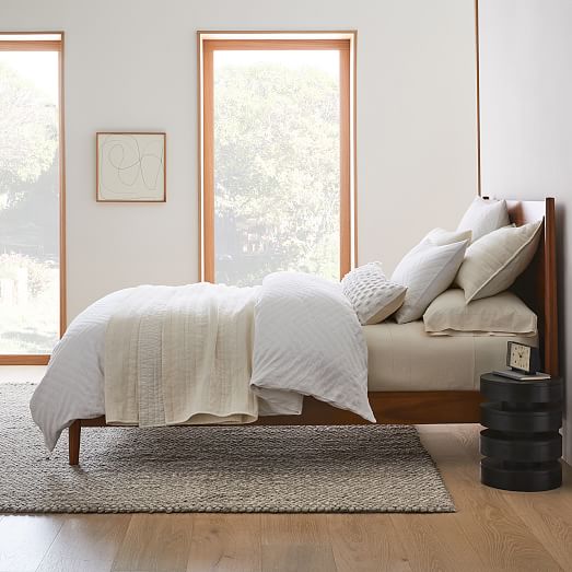 Parquet Texture Duvet Cover & Shams | West Elm