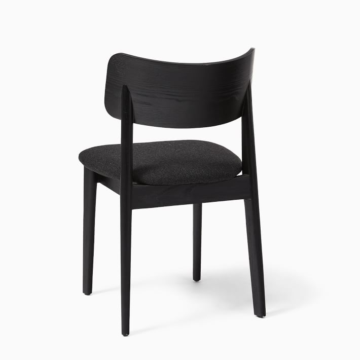 West elm best sale black dining chairs