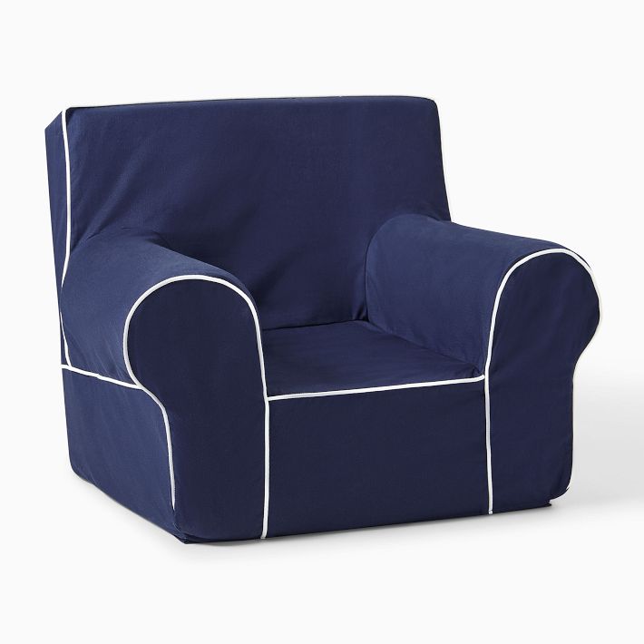 Anywhere Chair Navy West Elm