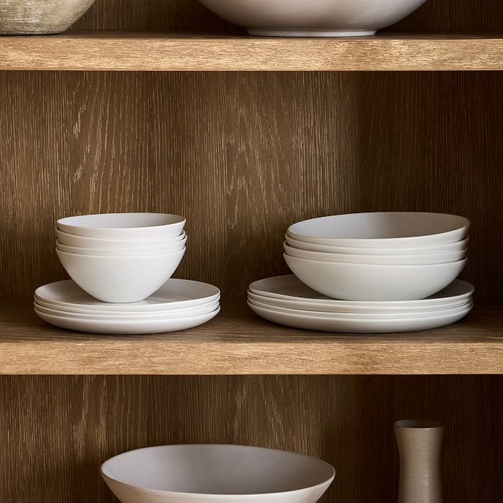 Pure Coupe Stoneware Dinnerware Collection | West Elm