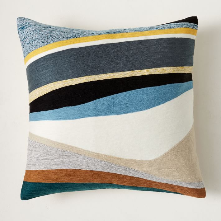 West elm 2024 crewel pillow