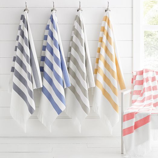 Bathroom Solid Pattern Bath Beach Towels for sale