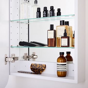 Arched Metal Framed Medicine Cabinet | West Elm