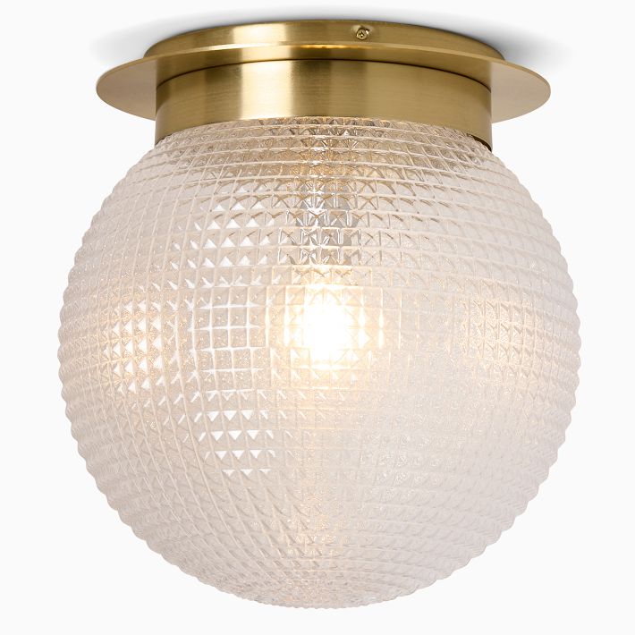 Edie Prismatic Flushmount (10"14") West Elm