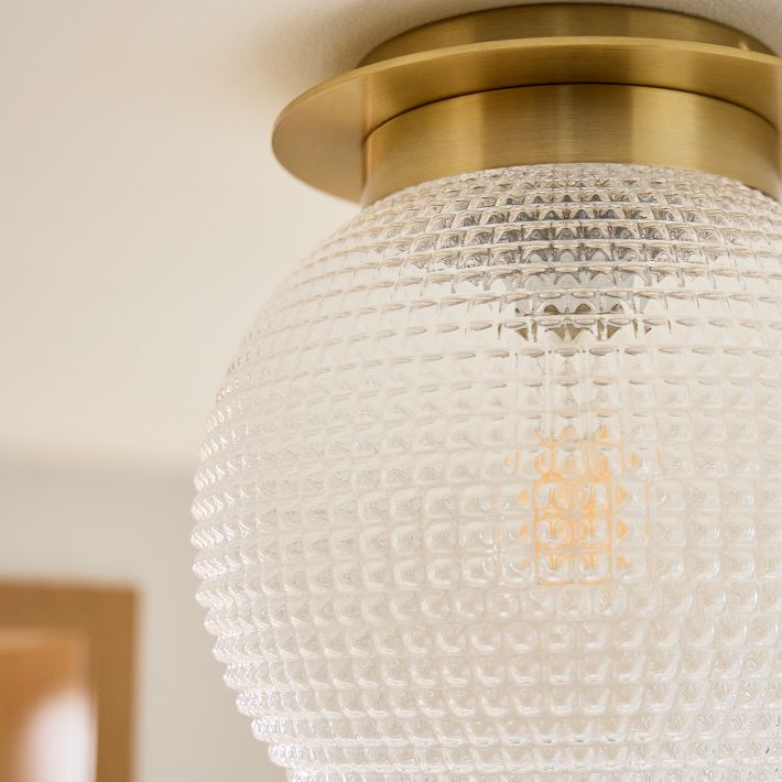 Edie Prismatic Flushmount (10"14") West Elm