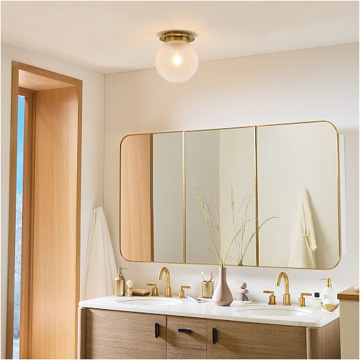 Edie Prismatic Flushmount (10"14") West Elm