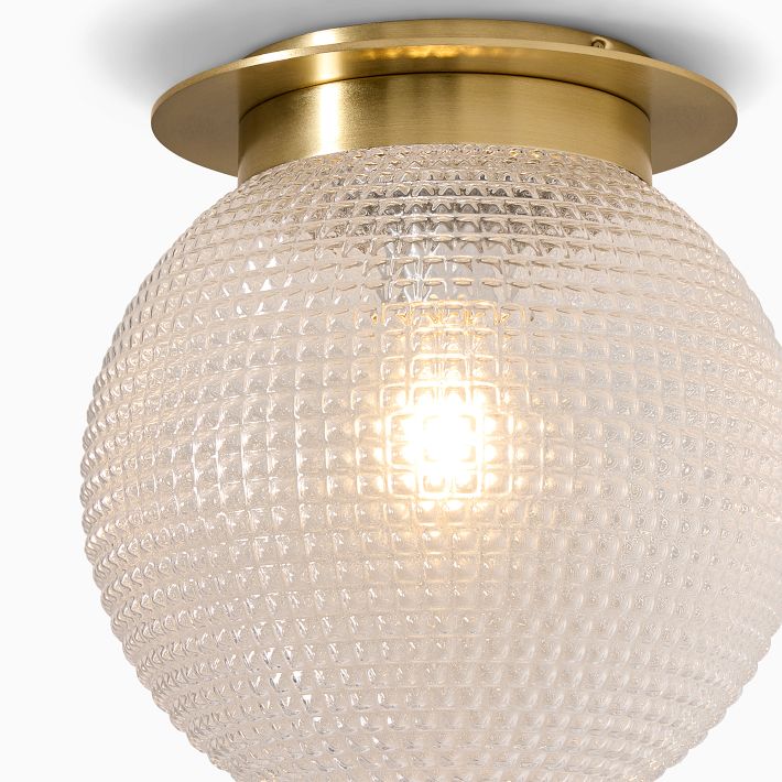 Edie Prismatic Flushmount (10"14") West Elm