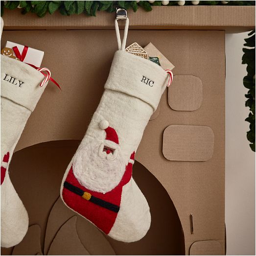 Jolly Santa Stocking | West Elm