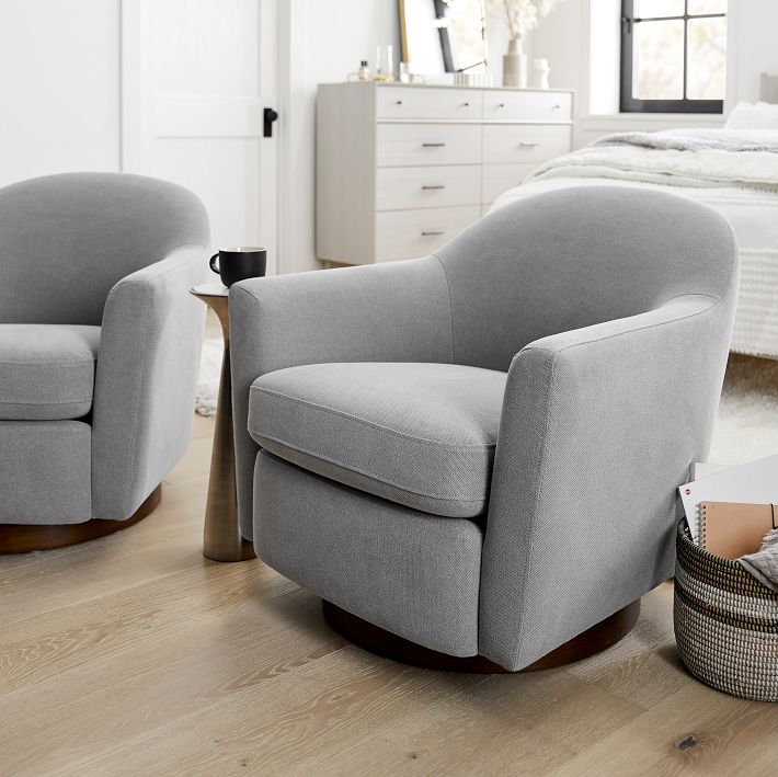 Haven Swivel Chair West Elm