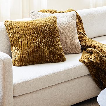 Chunky Luxury Chenille Throw | West Elm