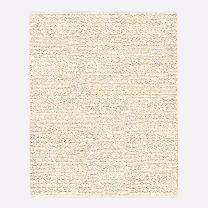 Braided Basketweave Jute Rug West Elm