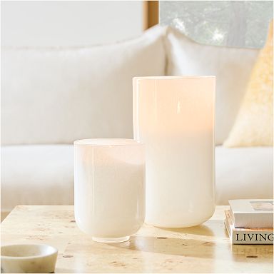Winter Hurricane Candle Holder With Epsom Salt - Midwest Life and