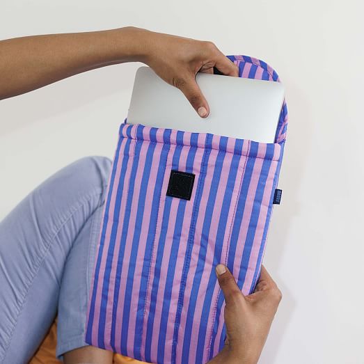 BAGGU Puffy Nylon Laptop Sleeve West Elm