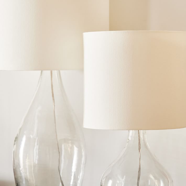 Recycled Glass Table Lamp | Modern Light Fixtures | West Elm