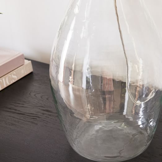 Recycled Glass Table Lamp | Modern Light Fixtures | West Elm