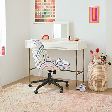 Shop Desk  Morgan White Workstation - Online Outlet