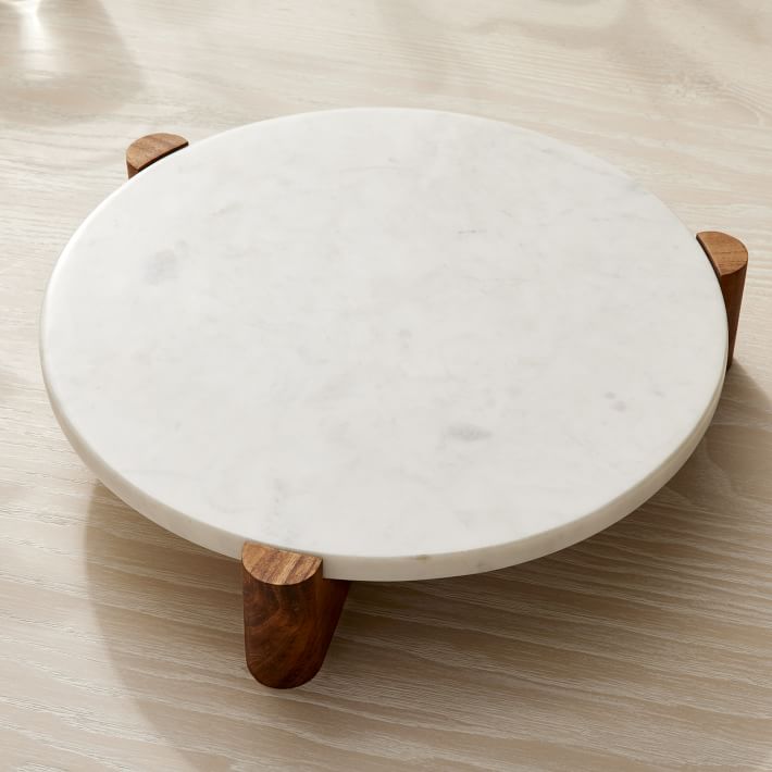 Luxurious White Marble and Wood Cutting Board Platter Restaurant Wholesale  Laser Engraved - Teals Prairie & Co.®
