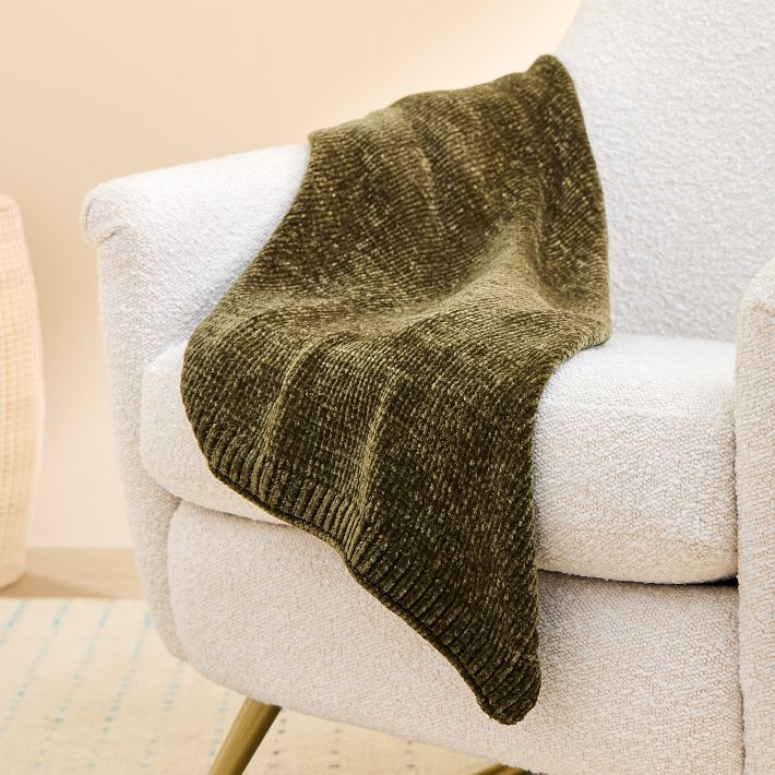 West elm discount luxe chenille throw