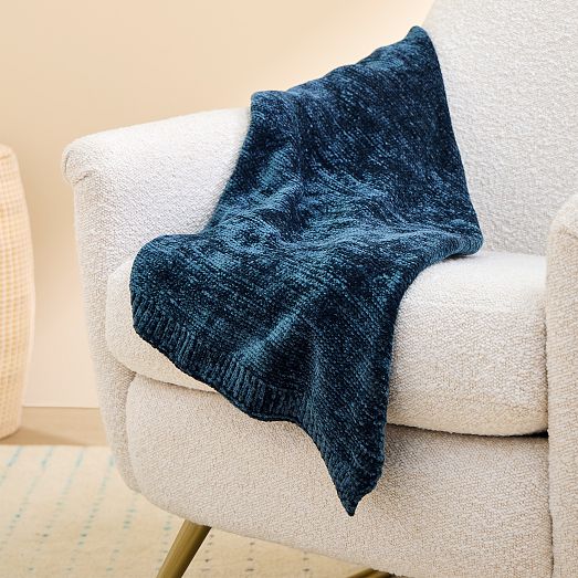 Luxe Chenille Baby Blanket | West Elm