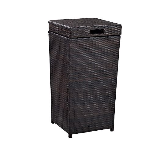 Palm Harbor Outdoor Wicker Storage Collection | West Elm