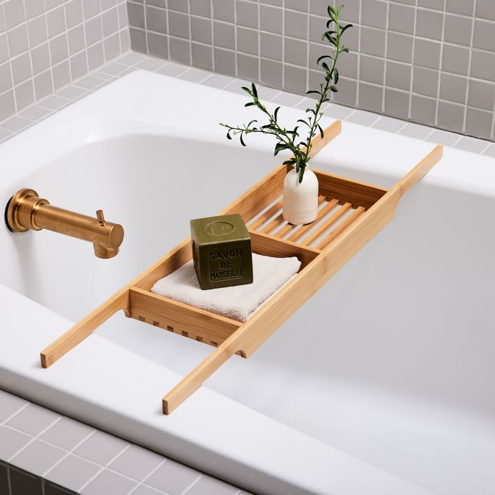Bamboo Bathroom Accessories, Bamboo Bathtub Accessories