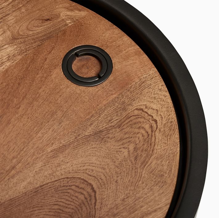 Drum Storage Side Table (20") | West Elm