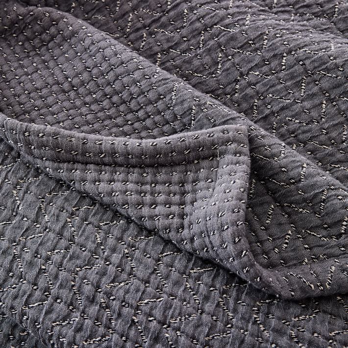 Mixed Herringbone Blanket Clearance West Elm