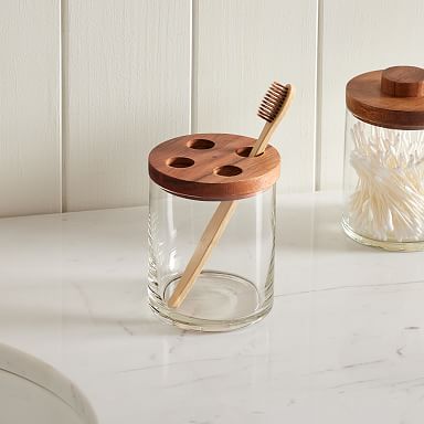 Brockton Bamboo Bathroom Accessories