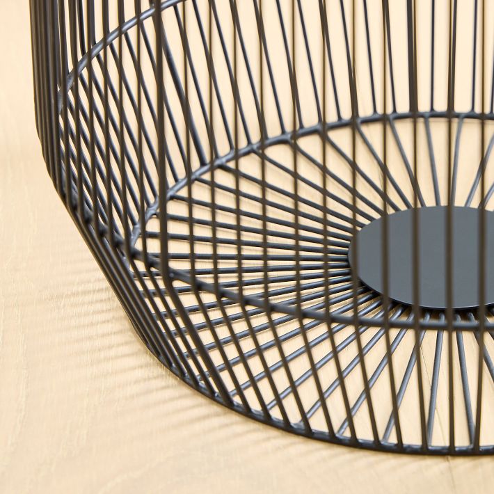 Fine Line Metal Round Baskets | West Elm