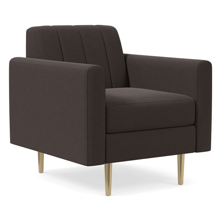 West elm olive online chair