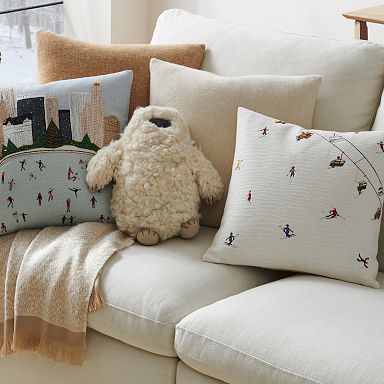 West elm 2024 christmas pillows