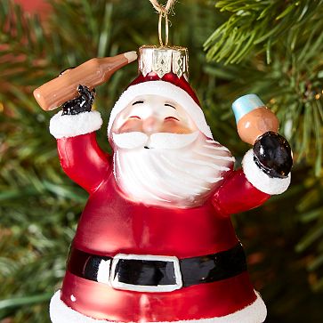 Day in the Life of Santa Ornaments | West Elm