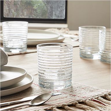 Clear Simplicity Double Old Fashion Glass | Mariposa