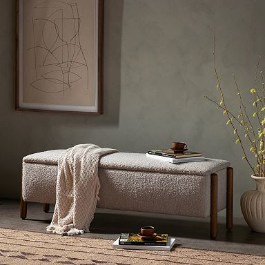 West elm bedroom discount bench