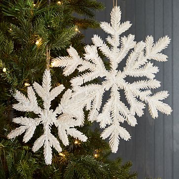Christmas Glitter Snowflake 24 Pack
