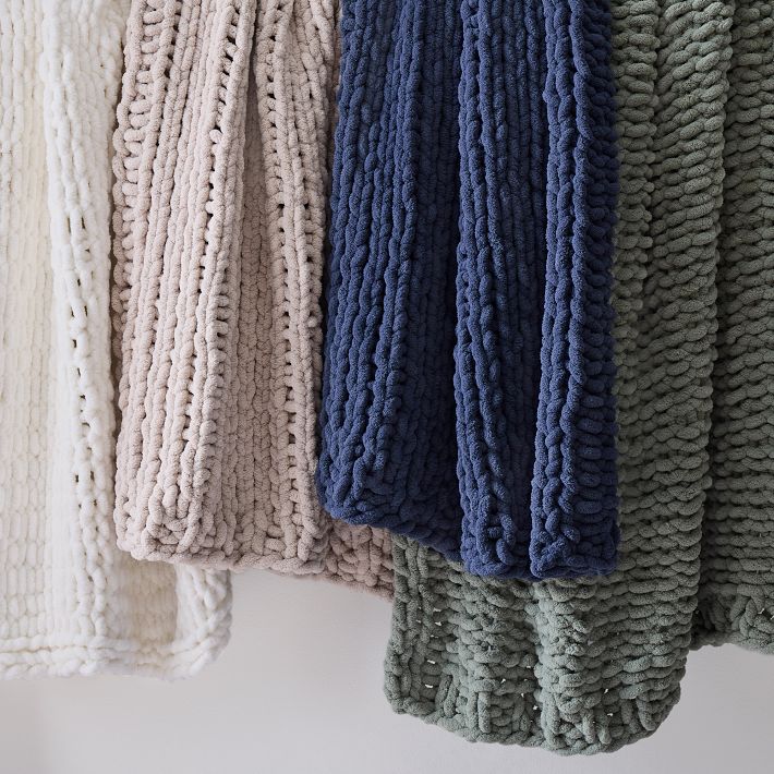 Mega Chenille Throw | West Elm