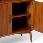 Mid-Century Open Cabinet (35