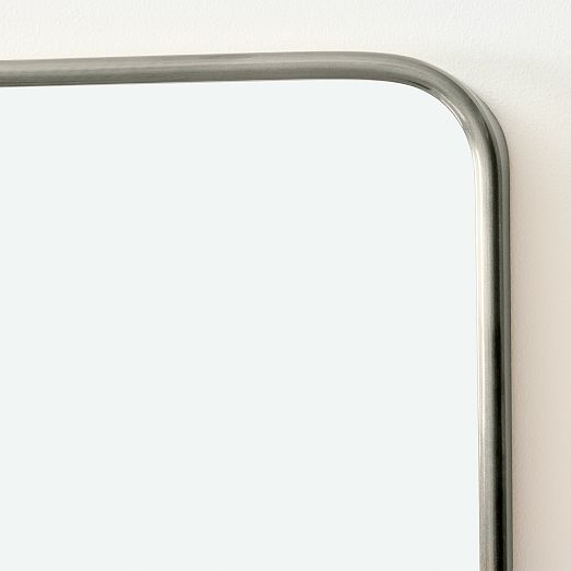 Streamline Rounded Edge Floor Mirror 30"W x 72"H West Elm