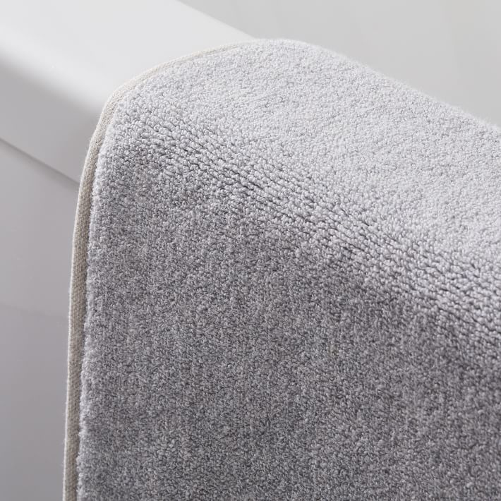 Extra Large Marrakesh Reversible Bath Mat - Silver - Dormify in 2023
