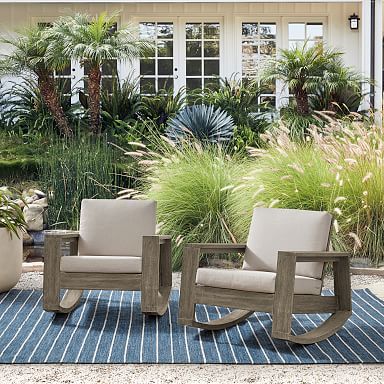 Restoration hardware store outdoor rocking chair