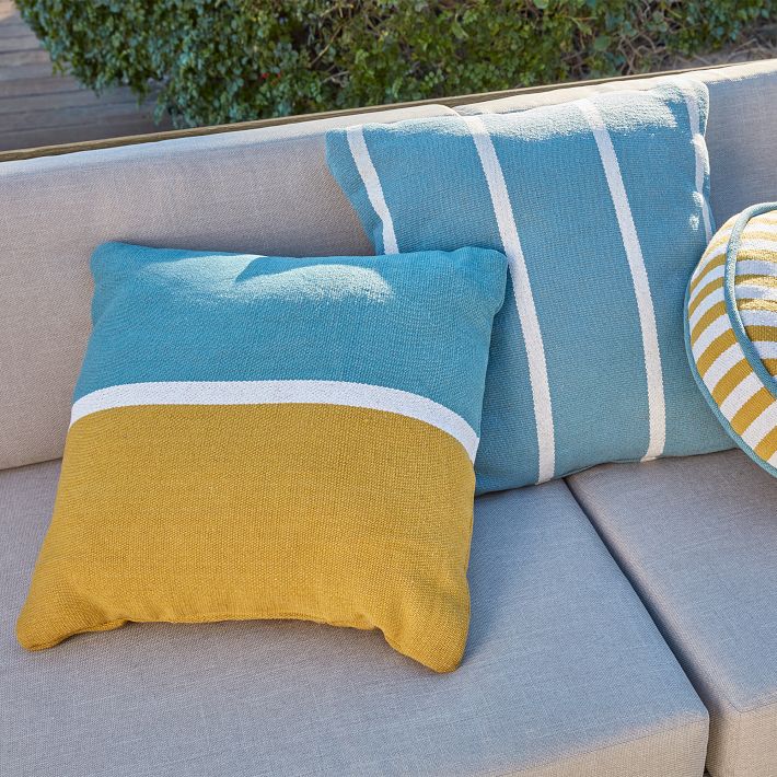 Simple Stripe Indoor/Outdoor Pillow - Clearance