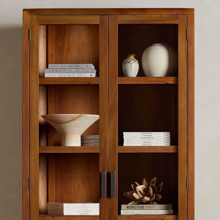 Mahogany Wood Tall (38") West Elm