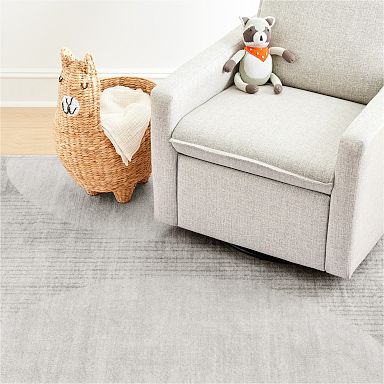 Teddy Low-Shed Shag 5' Round Rug