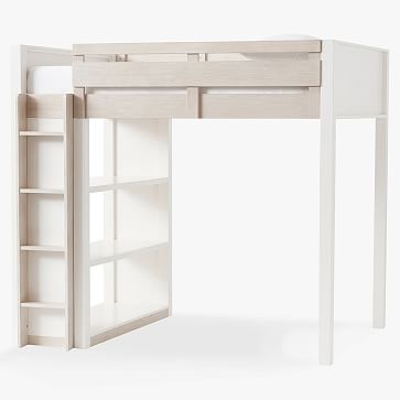 Rhys Full Loft Bed w/ Storage | West Elm