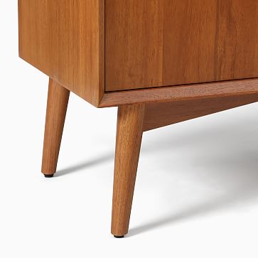 Mid-Century Open Wide Hutch | West Elm