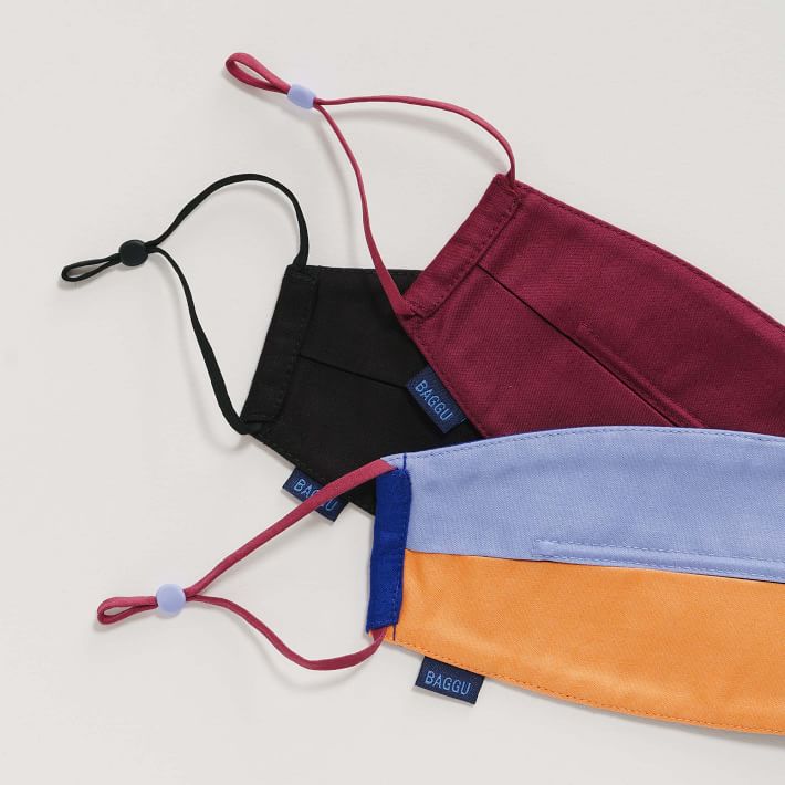 BAGGU Face Masks (Set of 3) West Elm