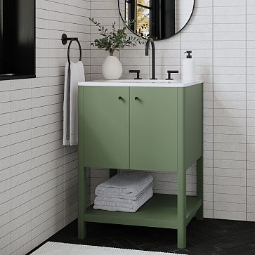 Harrison Single Bathroom Vanity (24"–36") | West Elm