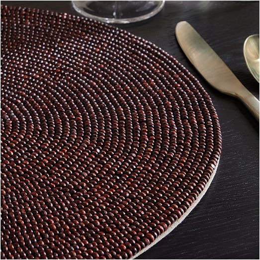 Beaded Linens Placemats West Elm
