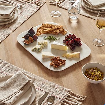 Marble Tray and Cheese Board - Flower Shape