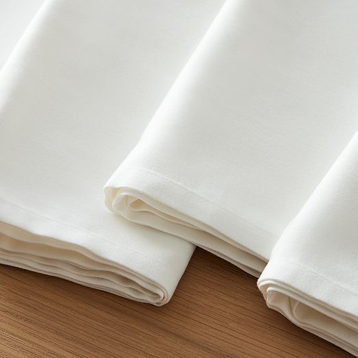 Taupe Sateen Cotton Napkin - Set Of 4